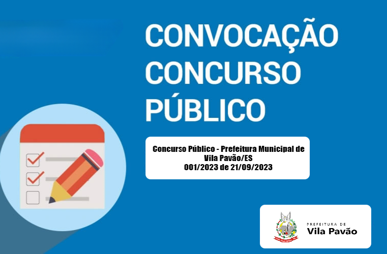 NOTÍCIA: Concurso Público: Prefeitura publica sétima convocação