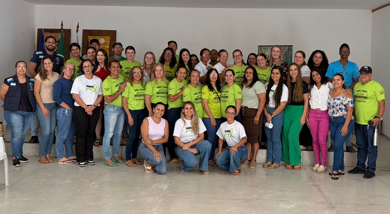 NOTÍCIA: Ação do Abril Verde orienta servidores municipais sobre notificações de acidentes e doenças laborais