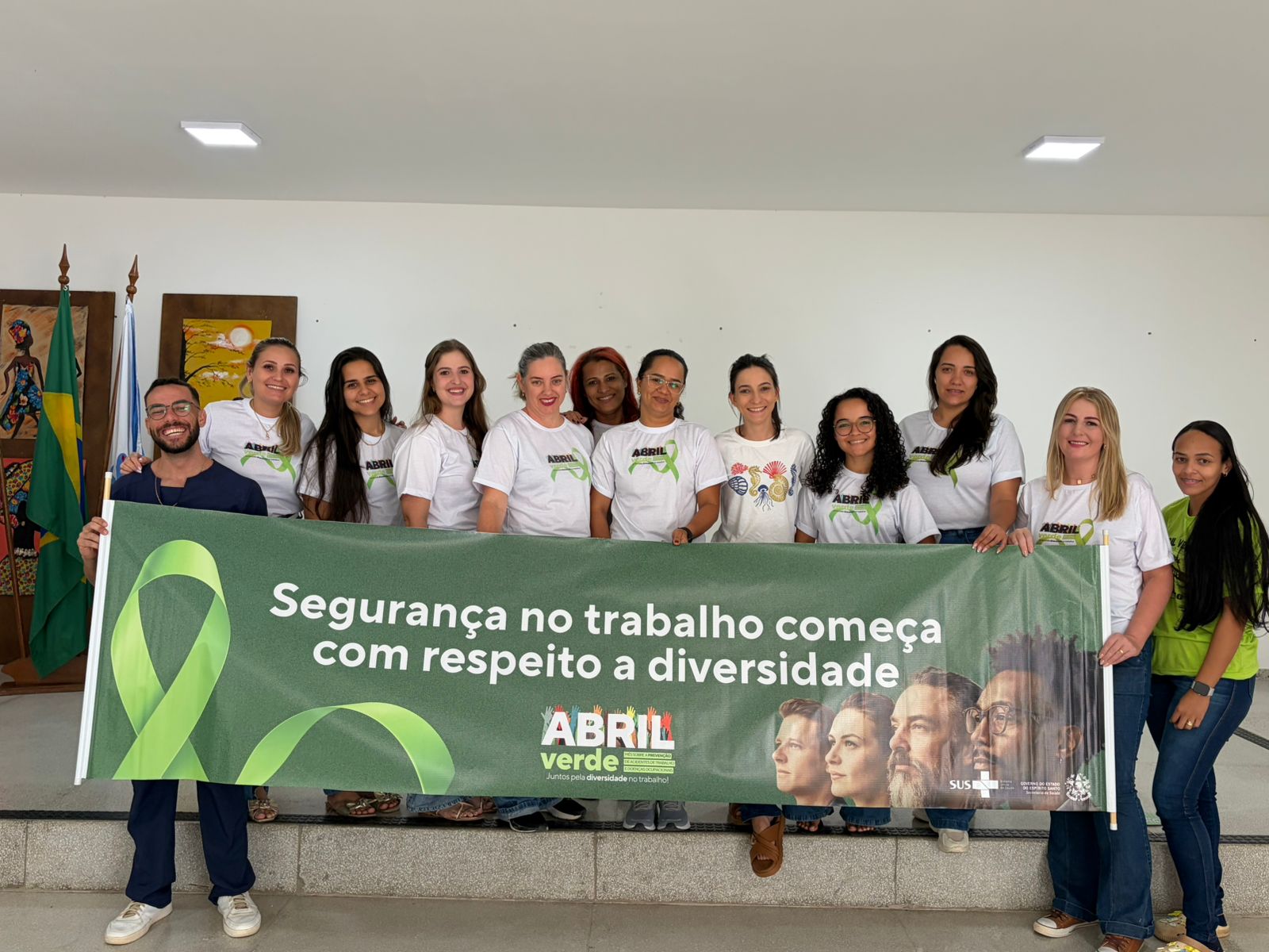 NOTÍCIA: Dia D do Abril Verde mobiliza população com ações de saúde e prevenção