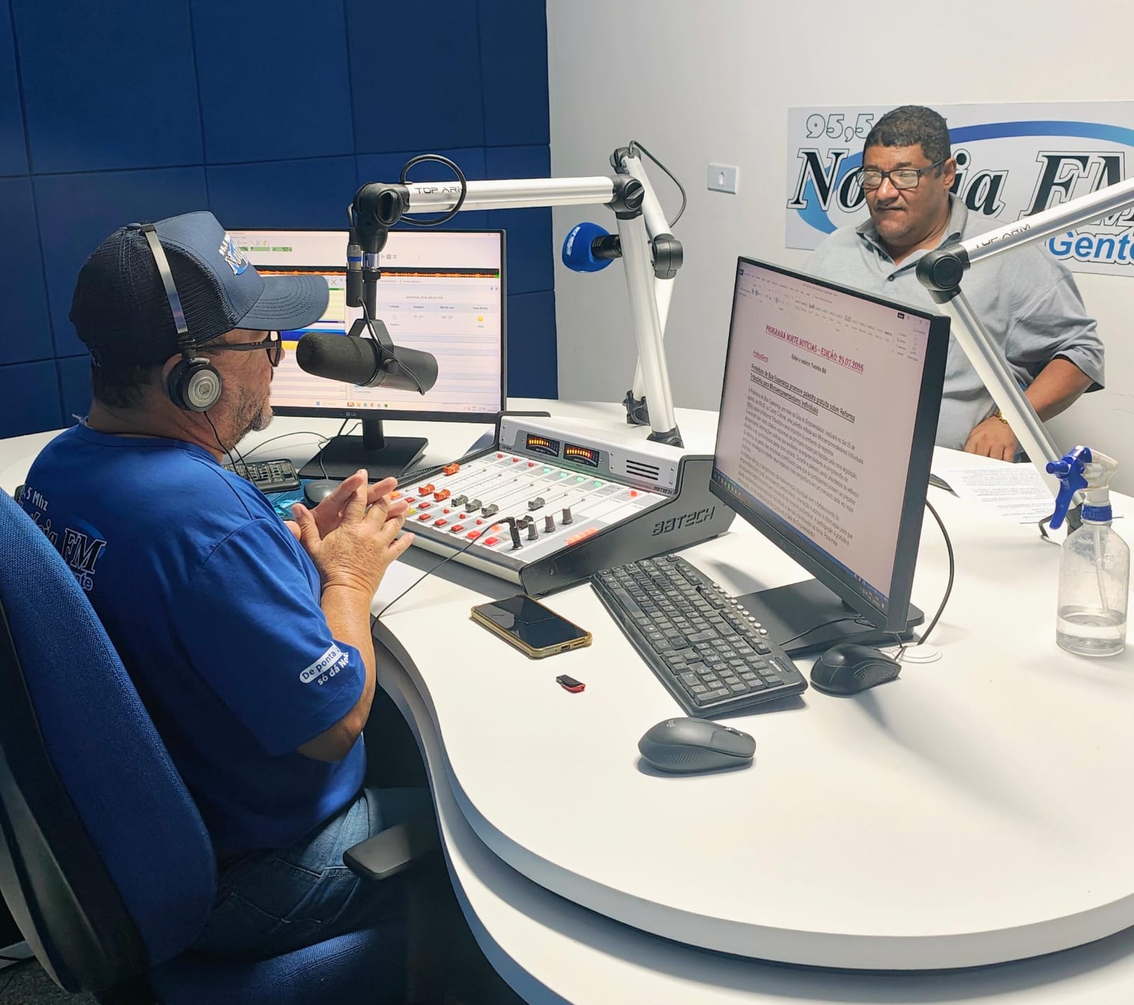 NOTÍCIA: Em entrevista de rádio, prefeito João Trancoso detalha preparativos e atrações da 27ª Pomitafro