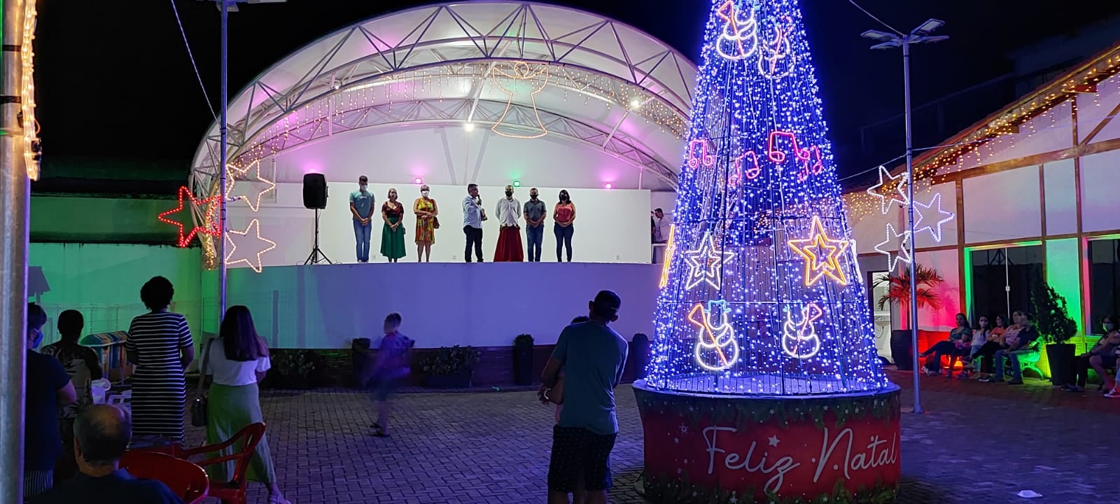 Abertura da programação do Natal 2021 em Vila Pavão