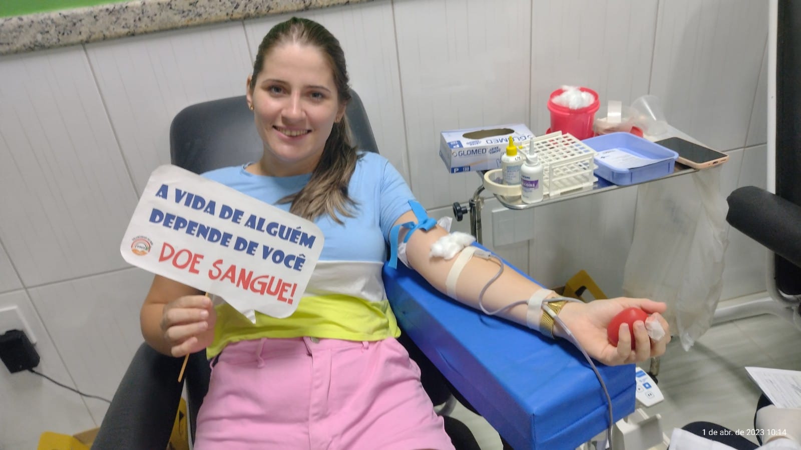 A importância da doação de sangue é indiscutível