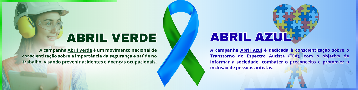 CAMPANHA ABRIL VERDE E AZUL