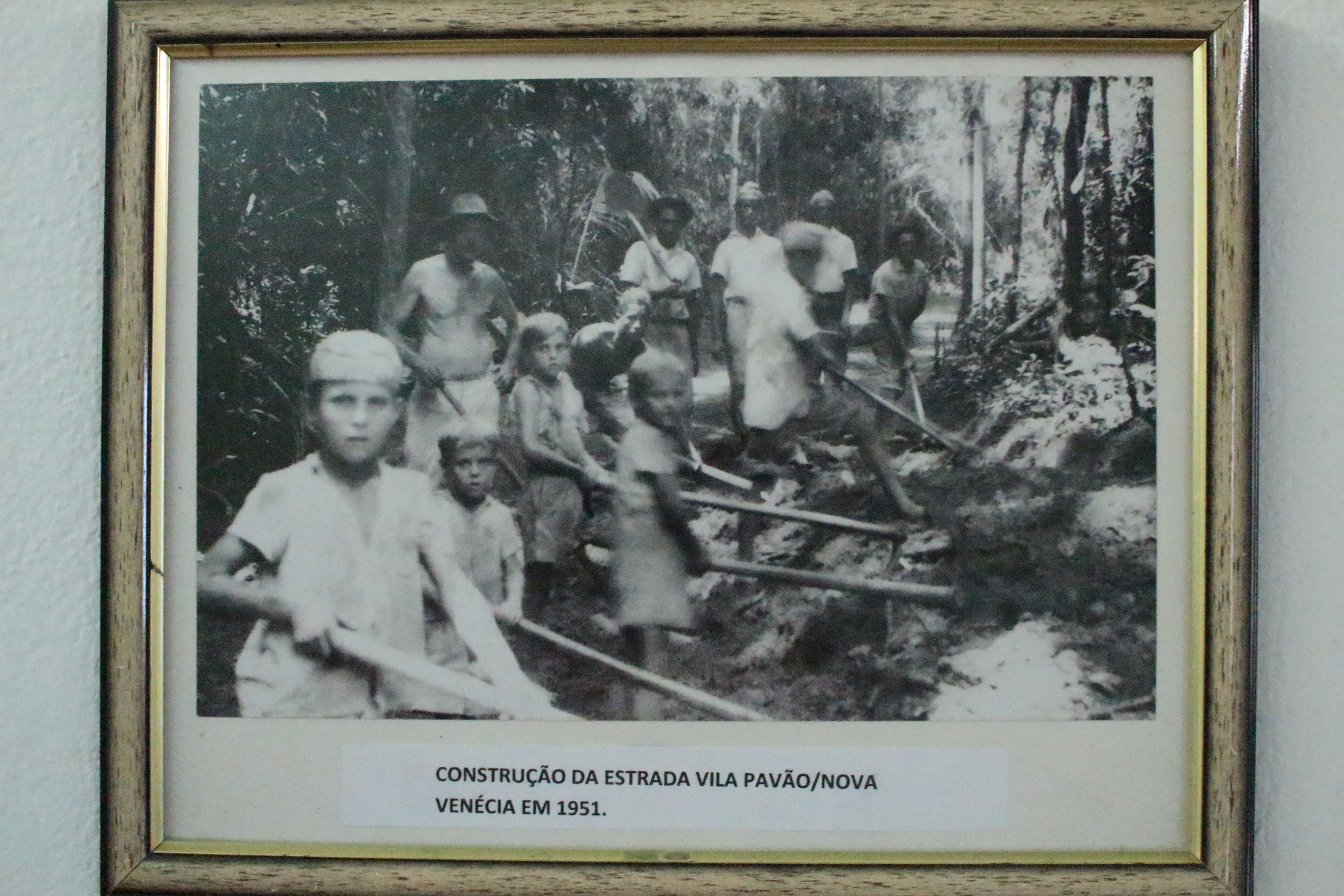  Abertura da estrada Nova Venécia X Vila Pavão 1951
