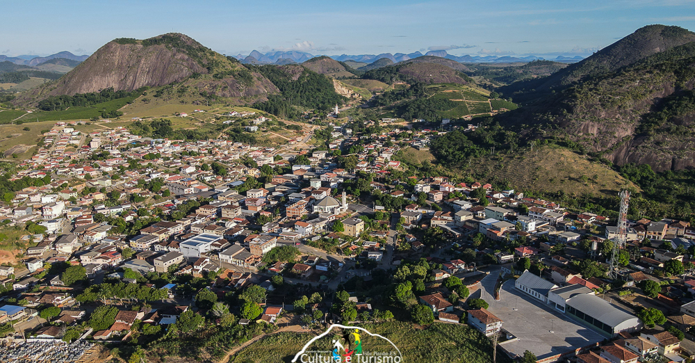 Vista Aérea da Cidade de Vila Pavão