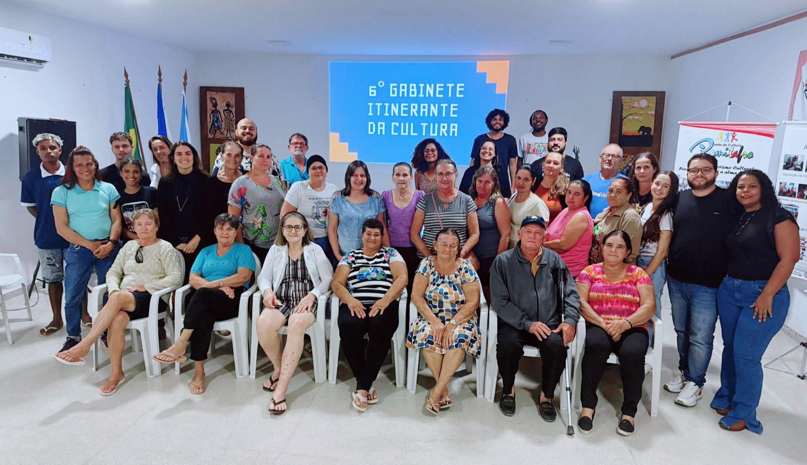 Imagem da notícia: Município sedia 6º Gabinete Itinerante da Cultura do ES