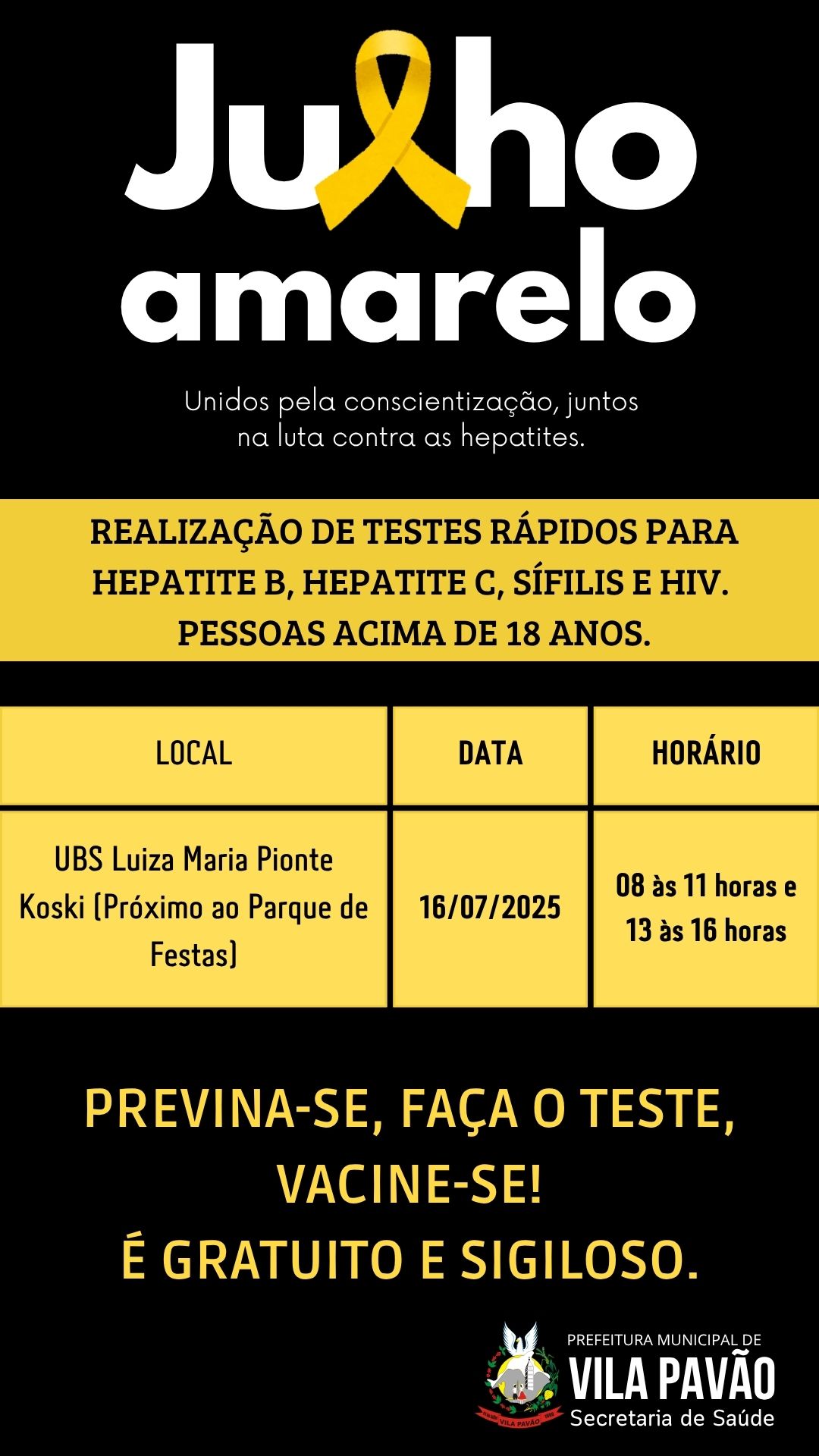JULHO AMARELO