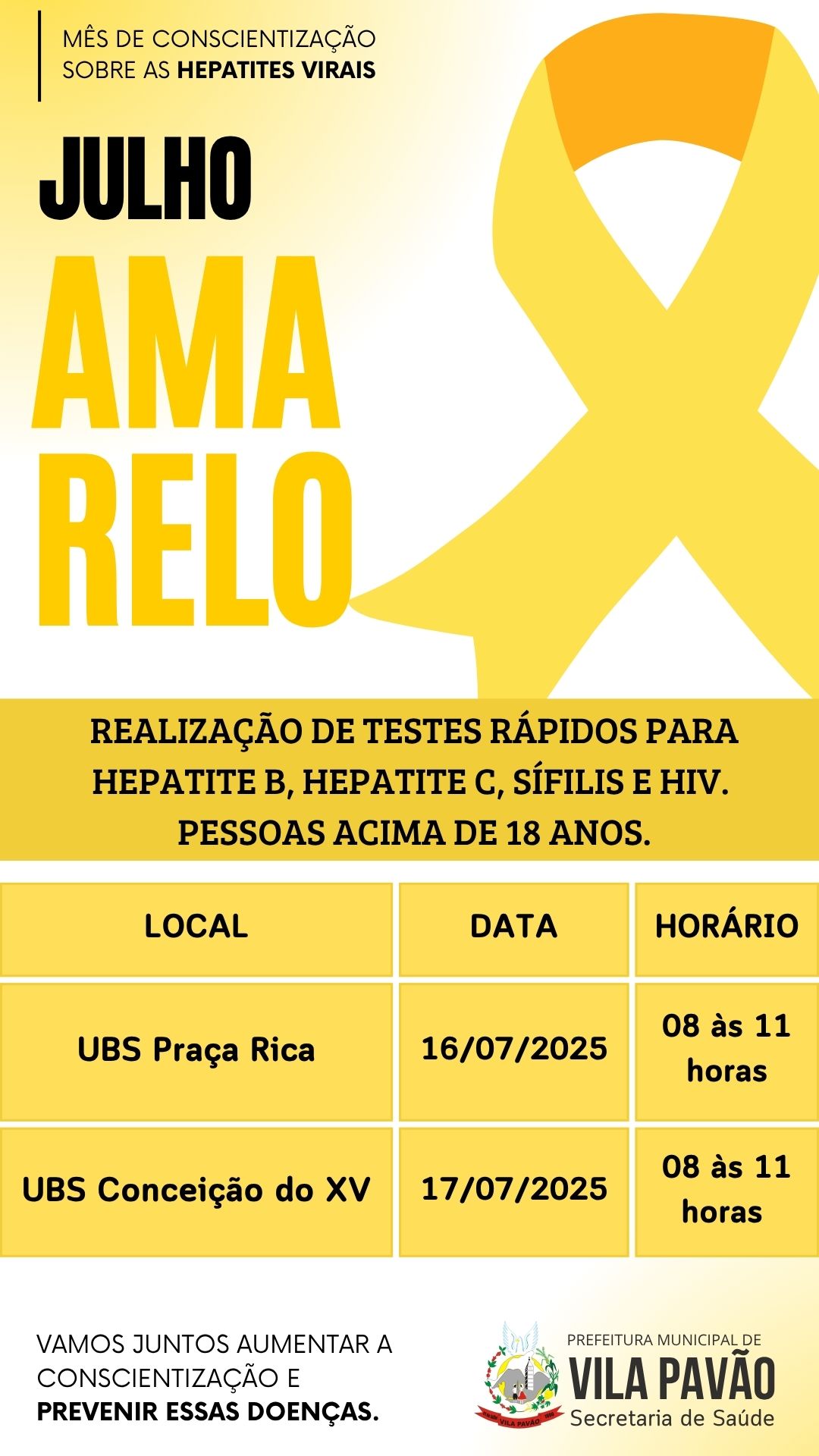 JULHO AMARELO