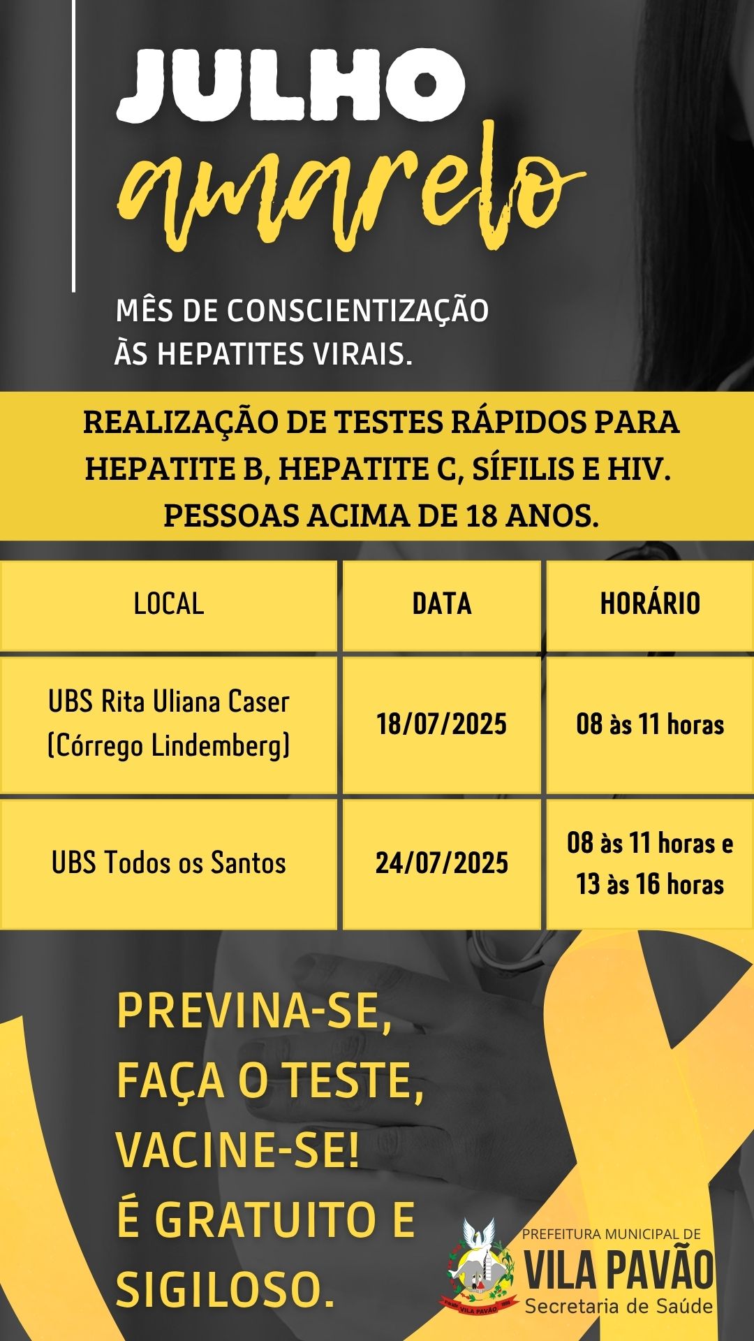 JULHO AMARELO