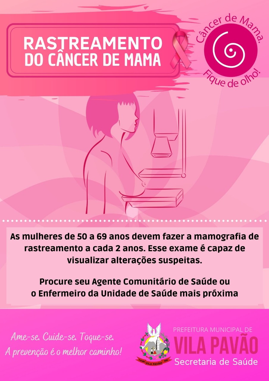 RASTREAMENTO CÂNCER DE  MAMA