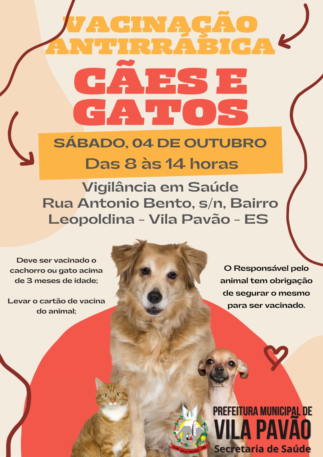 VACINAÇÃO ANTIRÁBICA