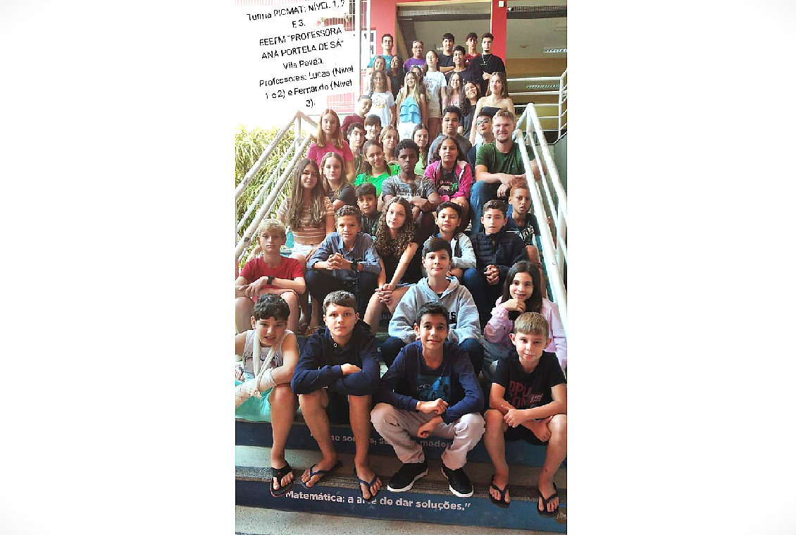Estudantes do município iniciam uma nova jornada de conhecimento matemático