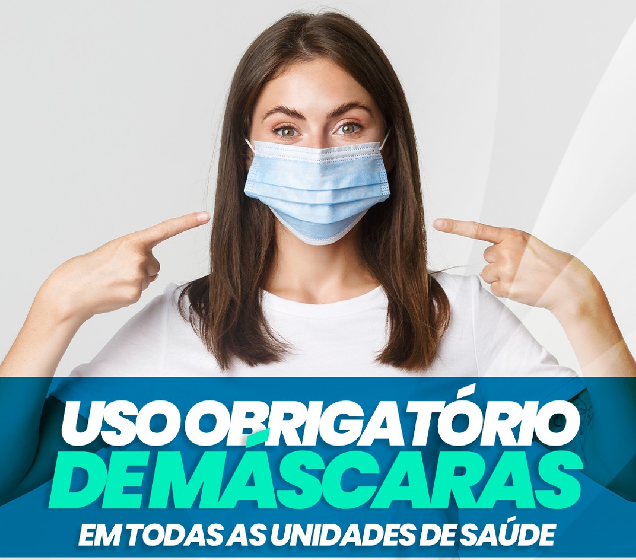 Uso de máscaras é obrigatório em unidades de saúde do município