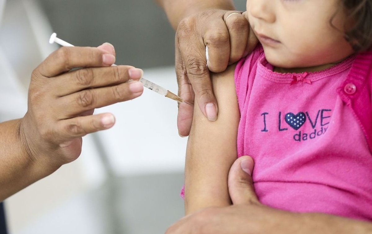 Município recebe irá receber 40 doses da vacina pediátrica contra a covid-19