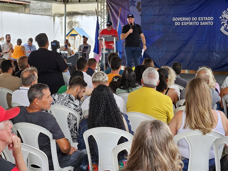 Imagem da notícia: Vila Pavão agradece ao Governador Renato Casagrande pelas obras realizadas e celebra mais 22 milhões de investimentos