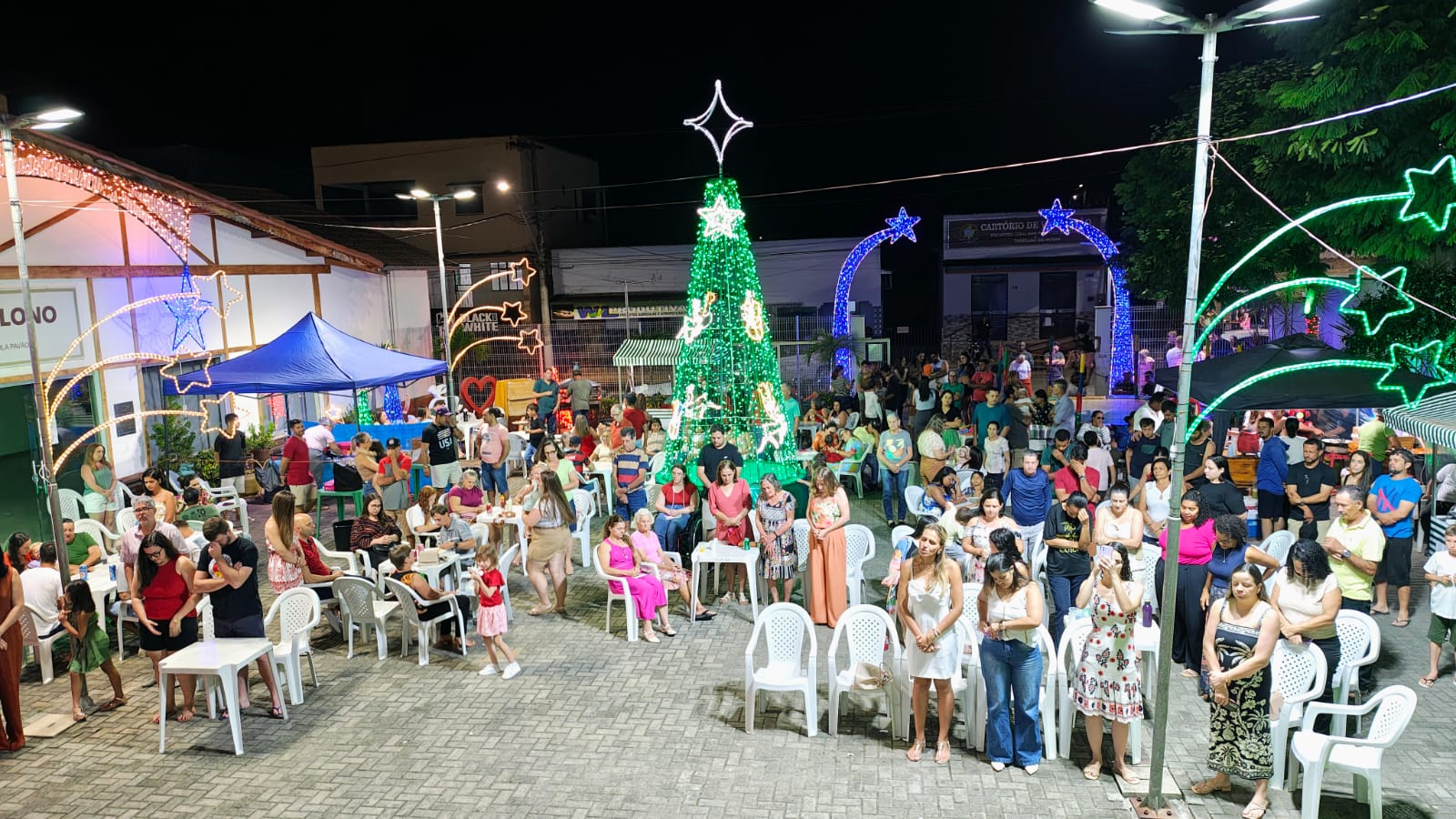 Festividades de Final de Ano unem fé e celebração: Natal que Encanta emocionou Vila Pavão e Festa da Virada foi anunciada
