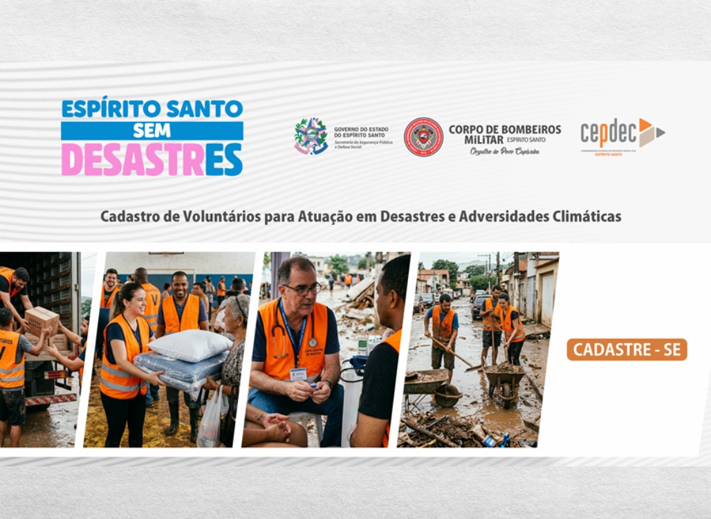 Prefeitura convida população a integrar cadastro estadual de voluntários