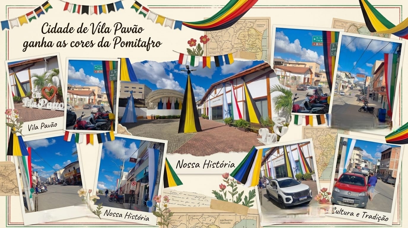 Imagem da notícia: Cidade respira a Pomitafro com decoração especial e programação pré-festa